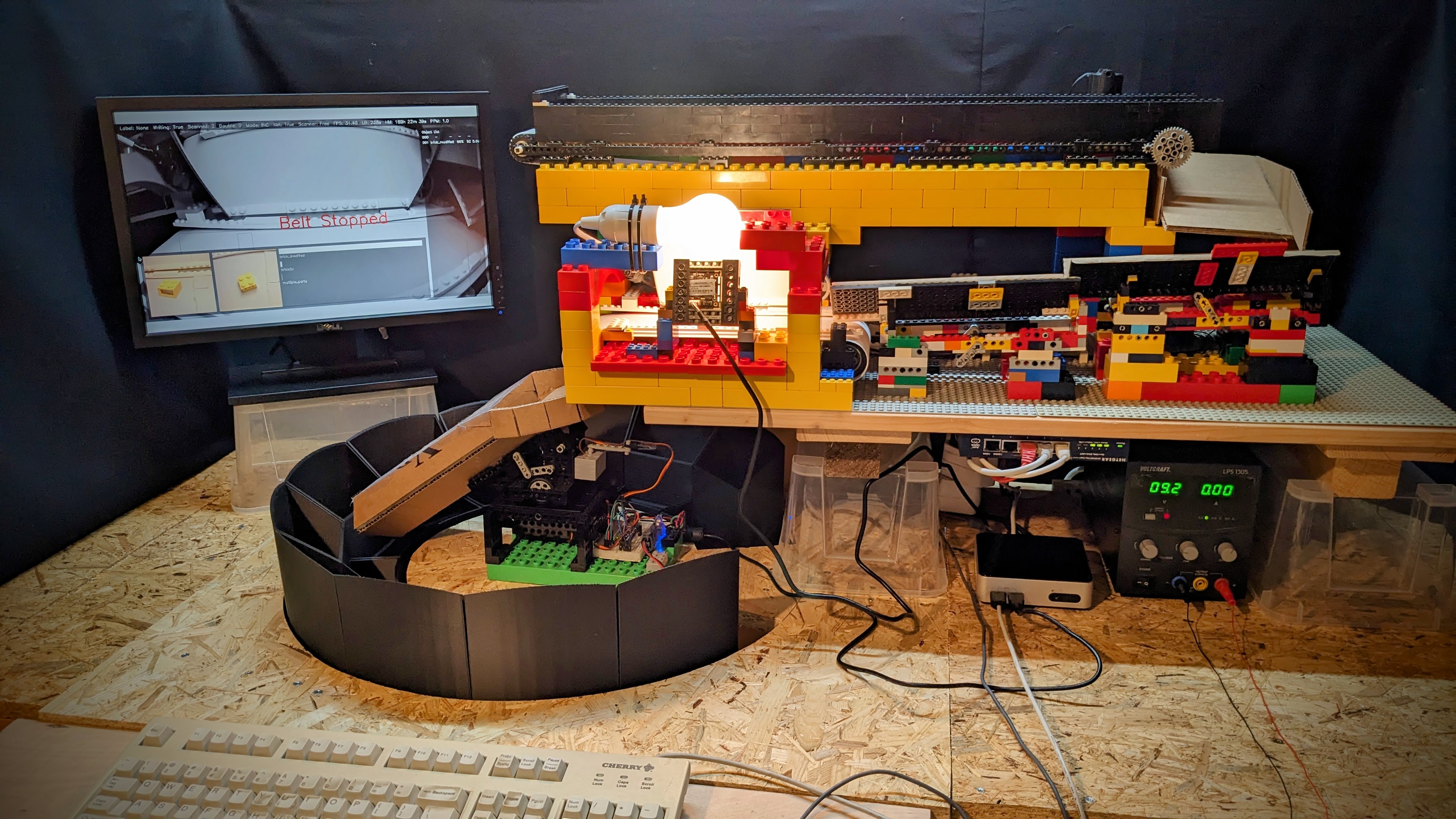 Photo of the complete machine as of today