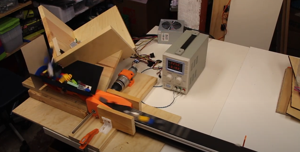 Brick feeder prototype